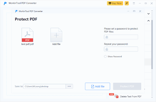 Proteger PDF con contraseña