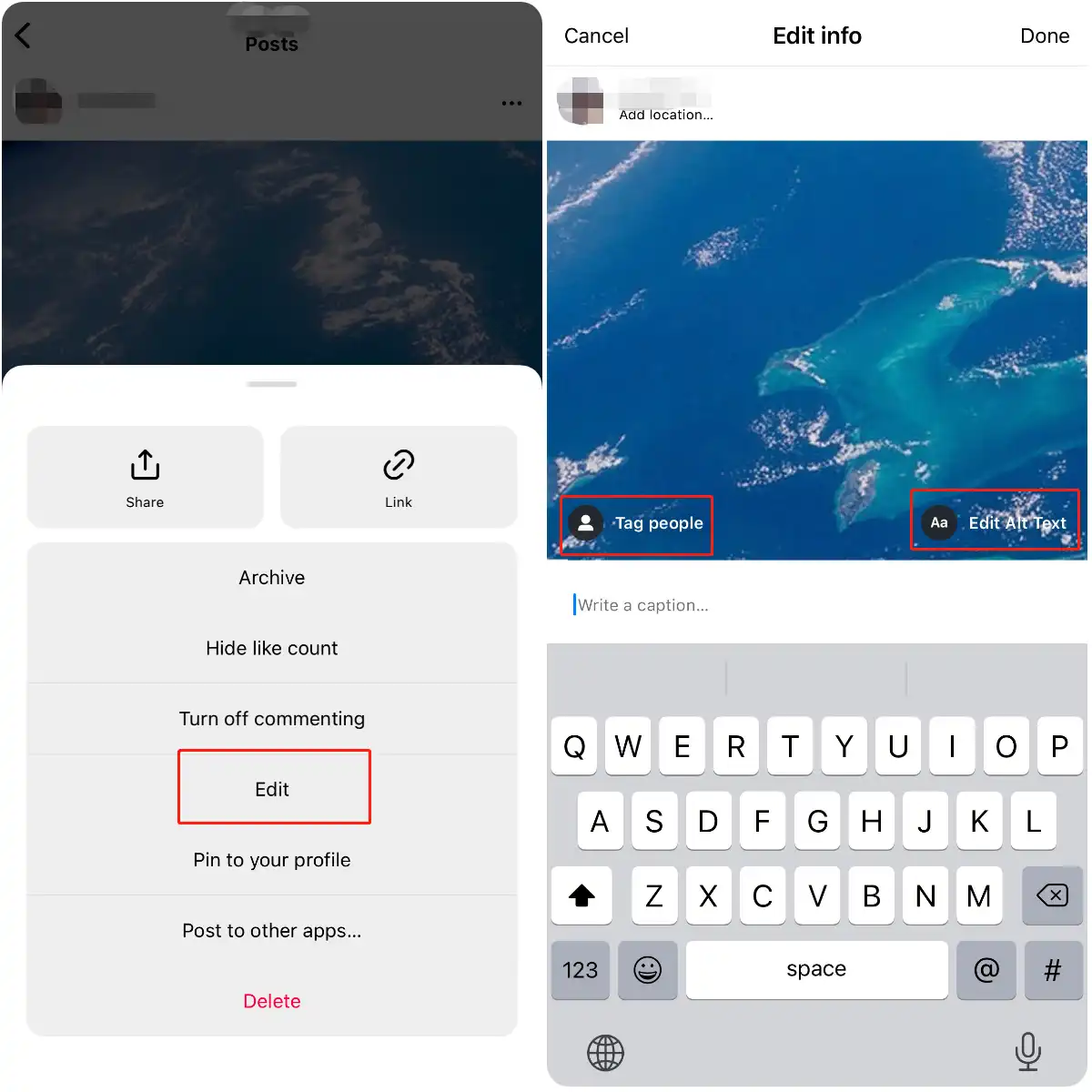 How to Edit Instagram Posts on PC, iPhone, and Android 2024