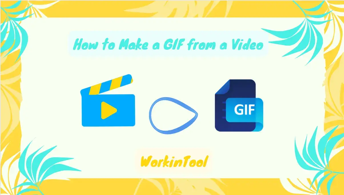 How to make a GIF from a  video and post it online