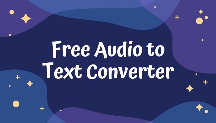 Effortless Transcription: Share Free Audio to Text Converter