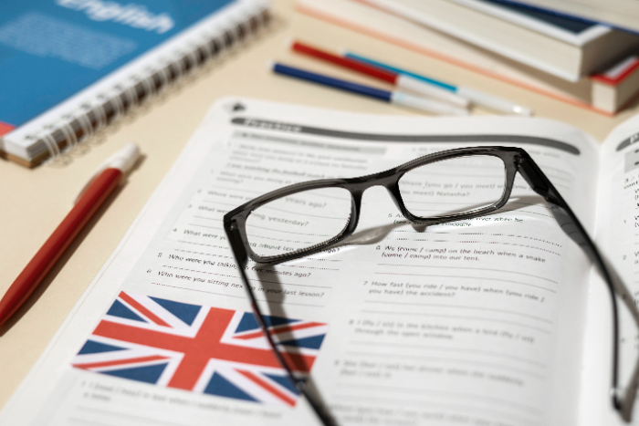 english-book-with-glasses-table