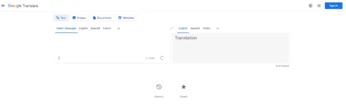 Google Translate(step 2)