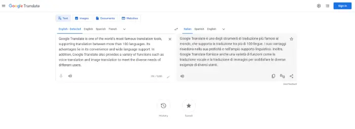 Google Translate(step 3)