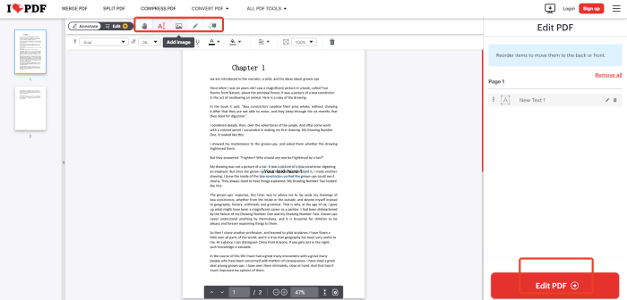 I Love PDF（step2）